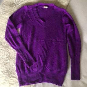 Purple Cashmere Sweater